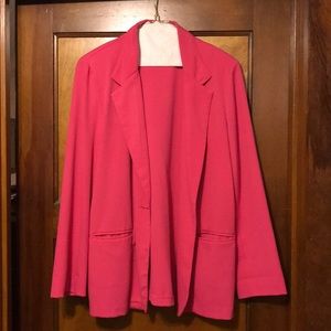Pink blazer